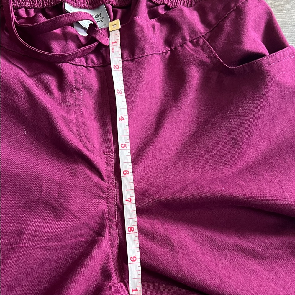Grey's Anatomy Maroon Professional Wear S - Picture 8 of 9